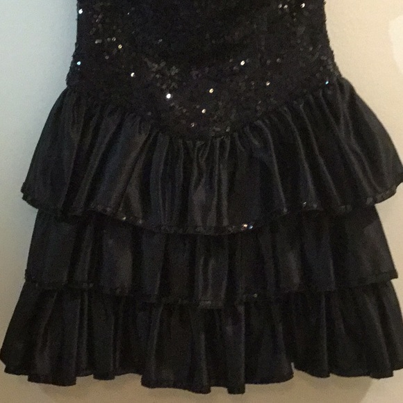 Betsey Johnson Sequin Strapless Dress 👗 Cocktail - Picture 5 of 8